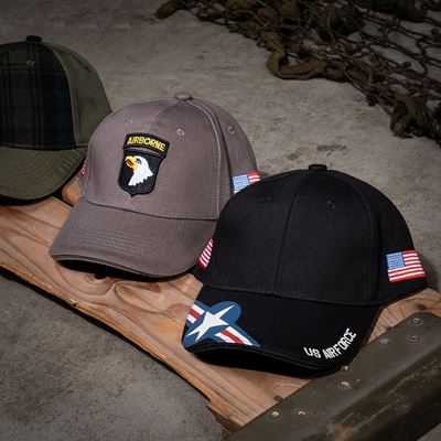 BASEBALL cap U.S. AIR FORCE USAF BLACK FOSTEX 215083BLK 2