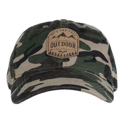 Baseball Cap OUTDOOR Stonewashed CAMO