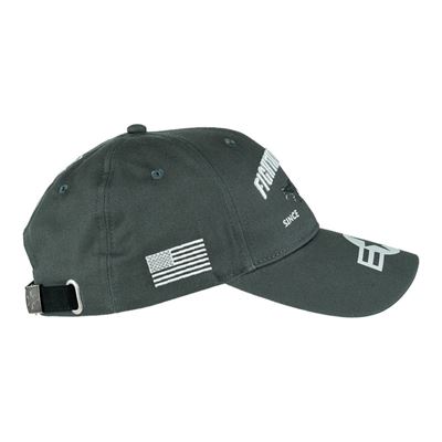 BASEBALL hat F-16 FALCON GREY FOSTEX 215066 4