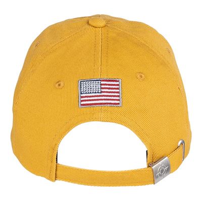 Baseball Cap Brushed USAAC YELLOW