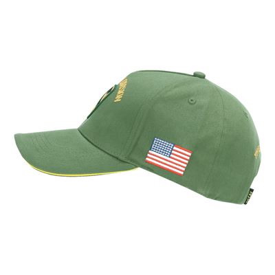 BASEBALL CAP US CAVALRY WWII 3D GREEN