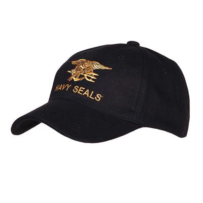 Hat BASEBALL NAVY SEALS BLACK