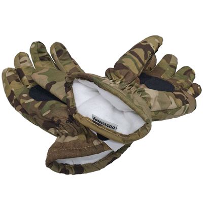 Insulated winter gloves TacOp camo