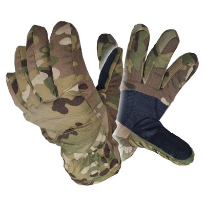 Insulated winter gloves TacOp camo