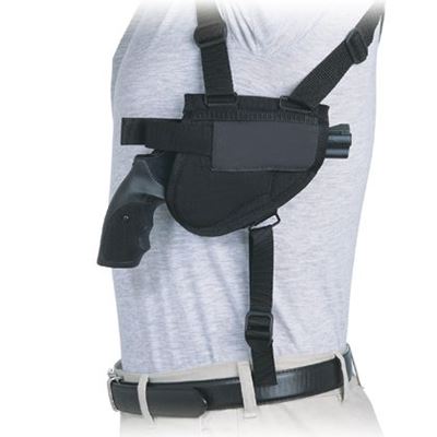Underarm horizontal combined holster for revolver 2"
