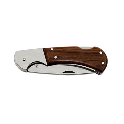 Folding knife SAVAGE STAINLESS STEEL WOODEN handle