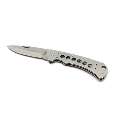 Folding knife SAVAGE HABLOCK STAINLESS STEEL handle with lock