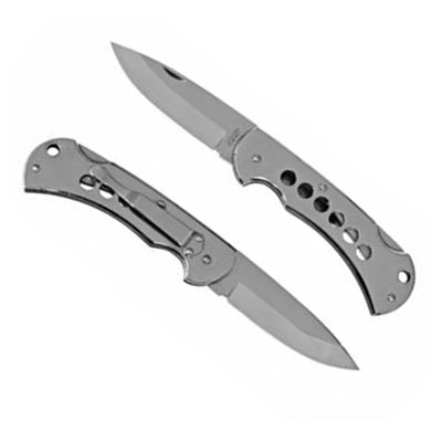 Folding knife SAVAGE HABLOCK STAINLESS STEEL handle with lock