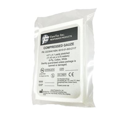 Gauze compressed FareTec Responder