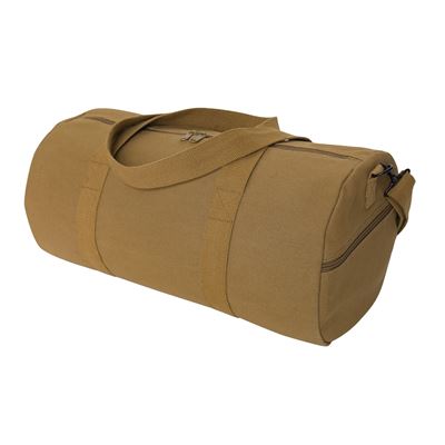 Canvas Shoulder Duffle Bag - 19 Inch COYOTE