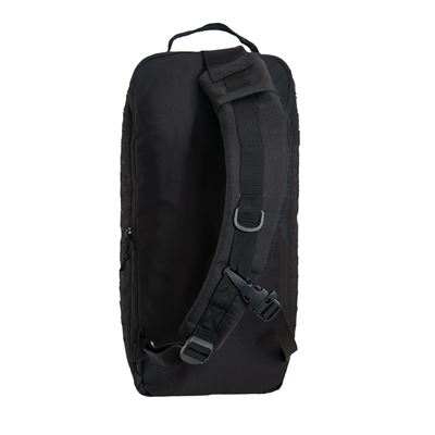 Tactical Single Sling Pack With Laser Cut MOLLE BLACK
