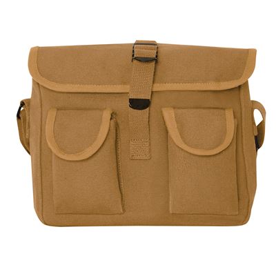 Canvas Ammo Shoulder Bag COYOTE BROWN