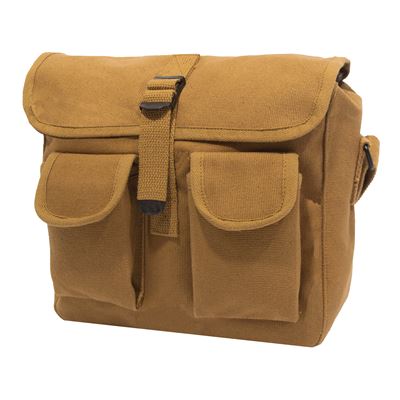 Canvas Ammo Shoulder Bag COYOTE BROWN