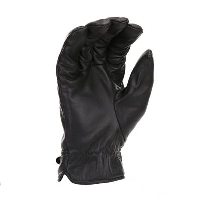 RODEO LONGHORN Leather Gloves BLACK