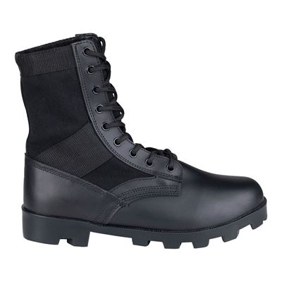 JUNGLE canvas boots – BLACK FOSTEX 231177-BLK 5