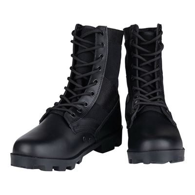 JUNGLE canvas boots – BLACK FOSTEX 231177-BLK 2