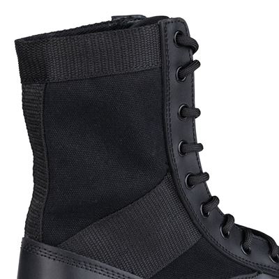 JUNGLE canvas boots – BLACK FOSTEX 231177-BLK 8