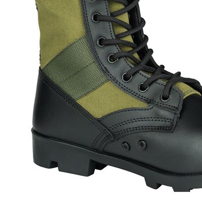 JUNGLE canvas boots – GREEN FOSTEX 231177-GR 10