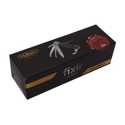 Folding knife 1 KP imitated HORN, STAINLESS STEEL/PLASTIC