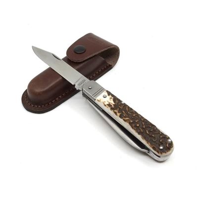Folding knife 3 KP STAINLESS STEEL/DEER HORN