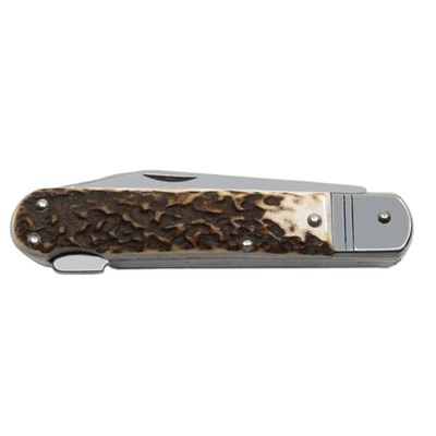 Folding knife 3 KP STAINLESS STEEL/DEER HORN