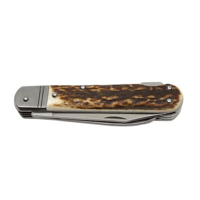 Folding knife 4V/KP STAINLESS STEEL/DEER HORN