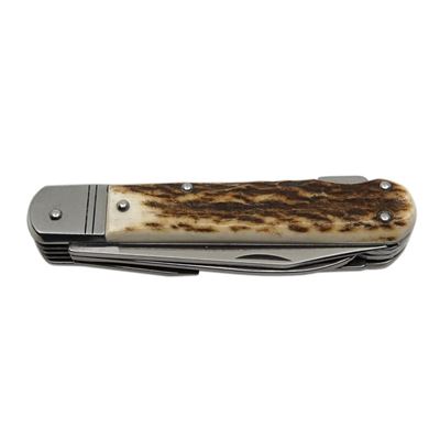 Folding knife 6 KP STAINLESS STEEL/DEER HORN