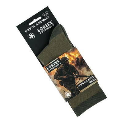Socks US Army WWII GREEN FOSTEX 233197 3