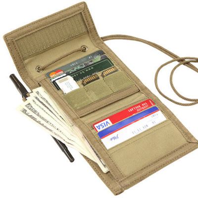 VAULT Tri-fold Wallet COYOTE BROWN