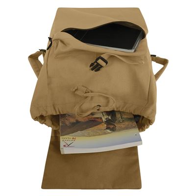 Backpack Canvas COYOTE ROTHCO 23690 3