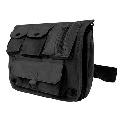 VENTURER SURVIVOR TM bag over his shoulder BLACK ROTHCO 2396B 4