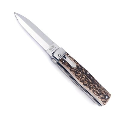 Ejecting knife 4/KP STAINLESS STEEL/HORN