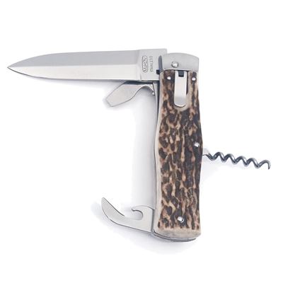 Ejecting knife 4/KP STAINLESS STEEL/HORN