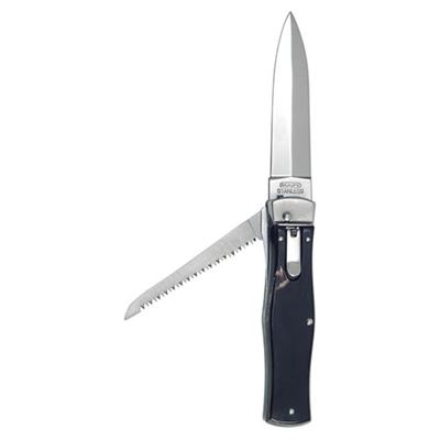Ejecting knife 2/KP STAINLESS STEEL/BUFFALO HORN