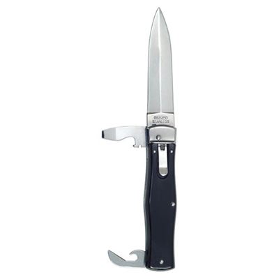 Ejecting knife 3/KP STAINLESS STEEL/BUFFALO HORN