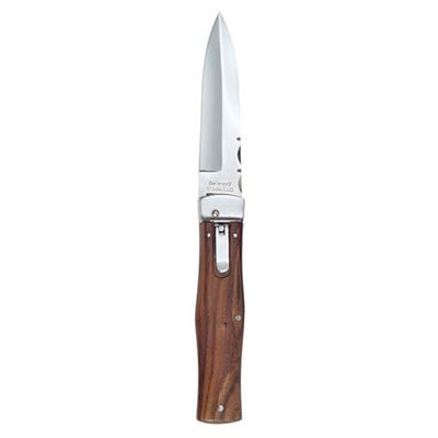 Ejecting knife RWL 34 STEEL ROSEWOOD or TURKISH WALNUT handle