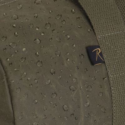 Waxed Canvas Shoulder Duffle Bag 24" GREEN ROTHCO 2417OD 5