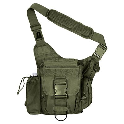 ROTHCO ADVANCED TACTICAL bag over his shoulder OLIVE | Army surplus ...