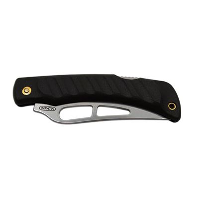 Folding sports knife NH-1/A CROCODILE STAINLESS STEEL/PLASTIC BLACK