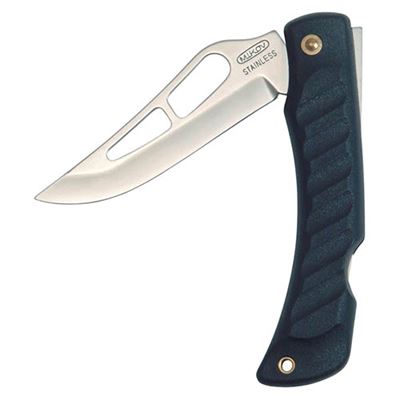Folding sports knife NH-1/A CROCODILE STAINLESS STEEL/PLASTIC BLACK