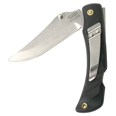 Folding sports knife NH-1/C S CROCODILE STAINLESS STEEL/PLASTIC BLACK