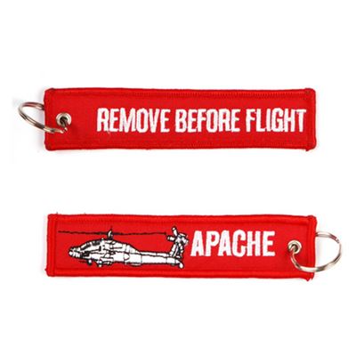 REMOVE BEFORE FLIGHT Keychain / APACHE