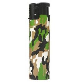 Oval jet lighter GREEN