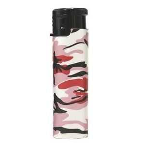 Oval jet lighter – PINK CAMO