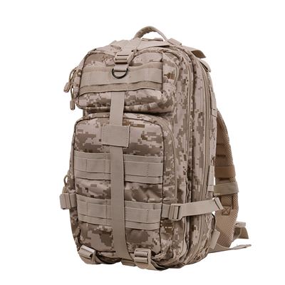 ROTHCO I backpack ASSAULT TRANSPORT MEDIUM DIGITAL DESERT | Army ...