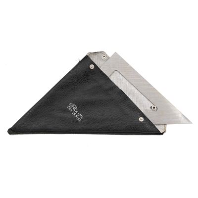 KINEX metal drawing triangle, 250 mm, 45°