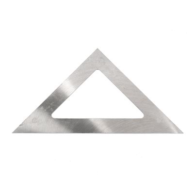 KINEX metal drawing triangle, 250 mm, 45°