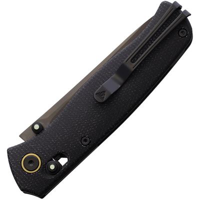 Folding Knife MEDAL Fine Edge BLACK