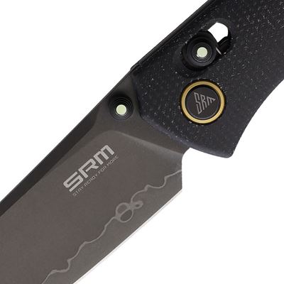 Folding Knife MEDAL Fine Edge BLACK