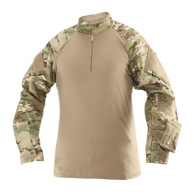 1/4 ZIP Tactical Response Combat Shirt MULTICAM/COYOTE